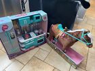My Life As Kitchen Play Set For 18" Poseable Dolls Plus Horse Both Hard To Find