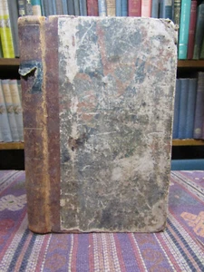1819 Butler THE FARMER'S MANUAL, AGRICULTURE GARDENING & BEES Rare Leather Book - Picture 1 of 24