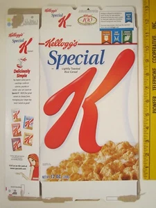 Empty Cereal Box Kelloggs 2005 Special K   Z3f4 - Picture 1 of 2