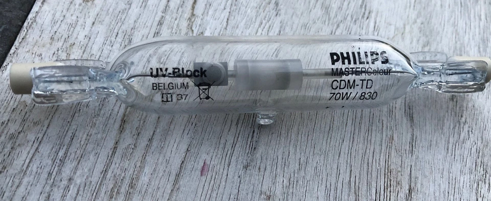 3 Stück Philips MASTERColour CDM-TD 70W/830 RX7s 70 Watt Warmweiß HQI-TS - Bild 1 von 1