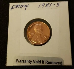 1981 S Lincoln Cent GEM DCAM PROOF - Picture 1 of 5