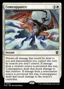 MTG | Comeuppance | 0058 | (NM) | Commander: Murders at Karlov Manor - Picture 1 of 1