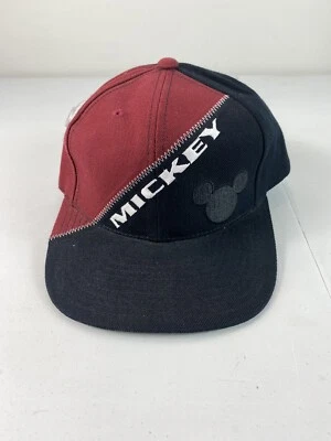 复古全新米老鼠卡通华特迪士尼世界平沿帽 90 年代罕见 — 第 1/4 张图片