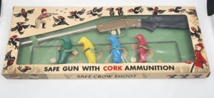 Marx Safe Crow Shoot shooting gallery toy with rifle Plastic metal Riflepet NIB - Picture 1 of 10