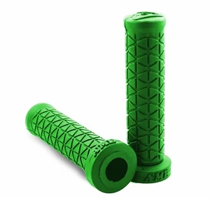AME BEST ATV BMX 4 Wheel Bike Off-Road TRI Grips  - w/ Small Flange - GREEN - Picture 1 of 1