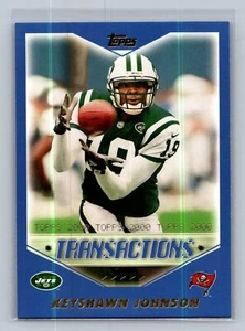 2000 Topps #287 Keyshawn Johnson Topps Collection - Picture 1 of 2