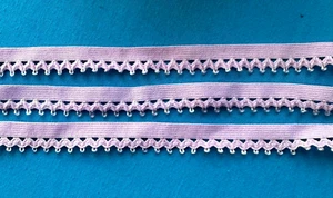 SALE 1/2-inch-wide pink color stretch elastic trim price for 16 yards - Picture 1 of 1