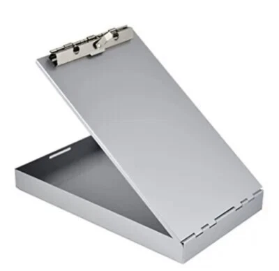 Saunders 213 Aluminum Redi Rite Storage Clipboard,Self Locking Latch–Form Holder