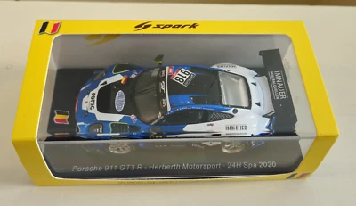 Spark 1:43 Porsche 911 GT3 R Herberth No918 Spa 24H 2020 (SB404) - Изображение 1 из 3