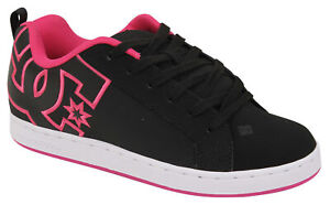 pink dc skate shoes