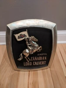 Insegna canadese Lord Calvert liquore non illuminata birra bar - Foto 1 di 6