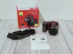 Nikon COOLPIX B500 Red 16.0MP Digital Camera For Parts Or Repair Only As Is - Picture 1 of 18