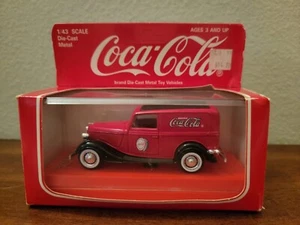 Coca-Cola Solido 1936 Ford V8 Van 1/43 Die-Cast Metal Toy. Vintage 1996 In Box! - Picture 1 of 6
