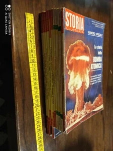 LIBRO - stock n 10 riviste Storia illustrata vintage - Imagen 1 de 5