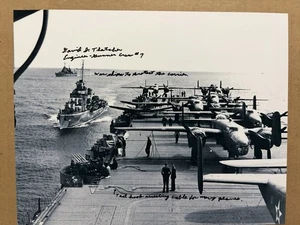 David Thatcher "Doolittle Raiders" Autographed 8x10 Photo Autograph Picture - Picture 1 of 1