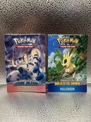 Pokemon Rulebook Diamond and Pearl Legends Awakened and Majestic Dawn Cardlist - Image 1 of 2