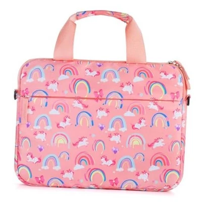 Funda Tablet Niños para Niñas, Niños Tablet Bolsa Manga Bolso Traje para Arco Iris Rosa Foto 1 de 4