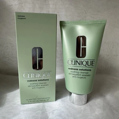 Clinique Redness Solutions Limpiador Suave Calmante 5oz/150ml NUEVO EN CAJA Foto 1 de 4
