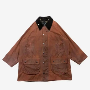 Barbour Gamefair Waxed Jacket Brick Made in England gift From Japan - Picture 1 of 12