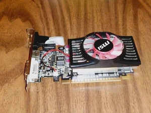 MSI Nvidia GeForce | GT620 PCIe 2GB GDDR3 | N620GT-MD2GD3/LP Graphics Card - Picture 1 of 2