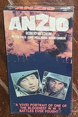Anzino (VHS, 1989, GoodTimes Home Video) Robert Mitchum/Peter Falk/Earl Holliman - Image 1 of 2