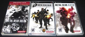Metal Gear Solid: Peace Walker, Acid, Portable Ops (Sony PSP) Komplett CIB Lot 3 - Bild 1 von 5