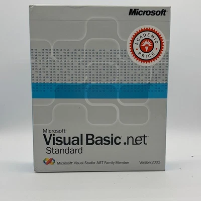 Juego completo de guías de CD de colección Microsoft Visual Basic .NET Standard Academic 2002 Foto 1 de 4