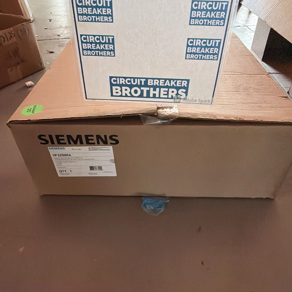 Siemens HF325NRA 3-Pole 3-Fuse 240V 400A Heavy Duty Safety Switch.