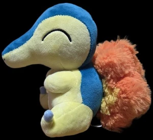 Pokemon San Ei Cyndaquil Plush 6" - Pocket Monsters - Picture 1 of 4