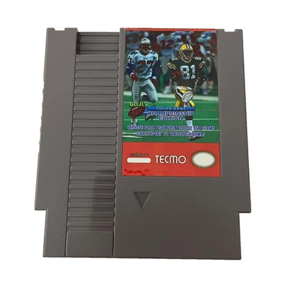 Carro Goji Tecmo Super Bowl NES 8 bits Football Legends All Time Teams Edition Foto 1 de 4