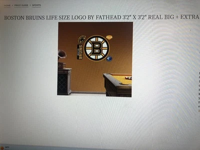 Boston Bruins FATHEAD - Nuevo en Caja Sellada - RARO Foto 1 de 2