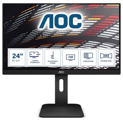 AOC 61,0cm (24") X24P1 16:10 DVI+HDMI+DP+USB black - Bild 1 von 4