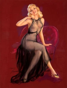 PHOTO LASER REPRINT, 8 1/2 X 11 COLOR PIN-UP ART MAT FINISH - Picture 1 of 1