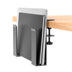 Organisateur d'ordinateur portable suspendu sur le côté du bureau, support de - Photo 1/7