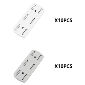 10pcs Socket Strips Mount set ABS Power Strips Storage Multipurpose for Tidy - Picture 1 of 10