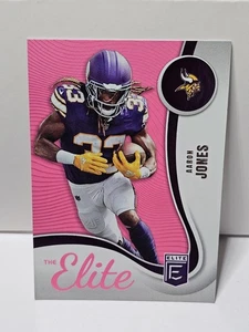 2025 Panini Elite NFL #3 Aaron Jones The Elite Pink Minnesota Vikings - Picture 1 of 2