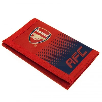 Cartera de nailon Arsenal FC con cierre táctil diseño desvanecido (TA1074) Foto 1 de 4