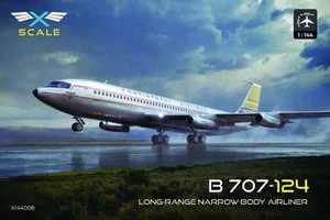 1/144 Classic Airliner :Boeing 707-124 [CONTINENTAL AIRLINES] #X144008 : X-SCALE - Bild 1 von 8
