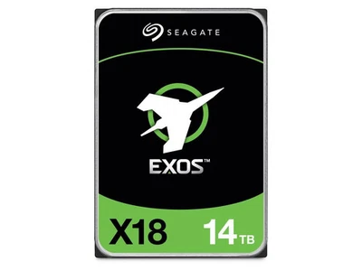 NEW Seagate ST14000NM000J Exos X18 14TB SATA 6Gbs Enterprise Internal Hard Drive - Image 1 of 4
