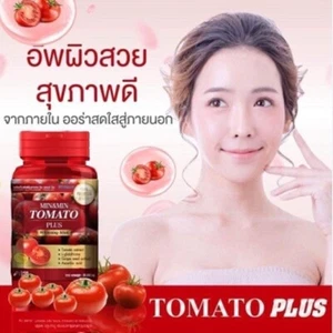 Min & Min Tomato Plus L-Glutathion Whitening Nourish Hair Nägel Haut 30 Kapseln - Bild 1 von 31