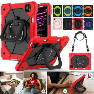 Heavy Duty Stand Case for iPad 11th 10th 9th 8th 7th 6th 5th Gen A16 Model 2025 - Picture 1 of 20