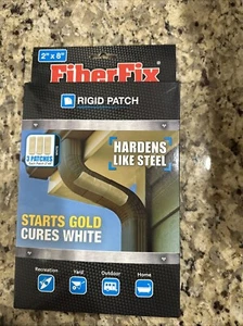FiberFix Rigid (3) 2”x8” Rigid Patches - Hardens Like Steel! - Picture 1 of 4