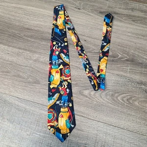 St. Andrews Products - blaue Herren Golf Krawatte - nummeriert limitierte Auflage 55"  - Bild 1 von 3