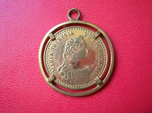 ÖSTERREICH MEDAILLE MONTEE MARIA THERESIA 1760 (Gemeinmetall) (A1311) - Bild 1 von 2