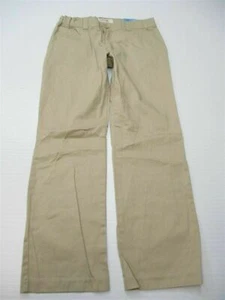 CHEROKEE Pants Youth Size 14 Plus 100% Cotton School Uniform Tan Khaki - Picture 1 of 6