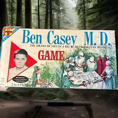 1961 Transogram Ben Casey, MD Board Game - Image 1 of 4