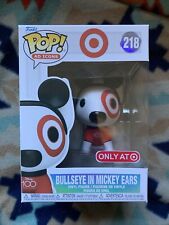 🔥 Funko POP! Ad Icons: Target Bullseye In Mickey Ears #218 W/ PROTECTOR