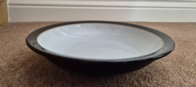 Denby Jet Black Dessert Bowl 21cm (Discontinued)