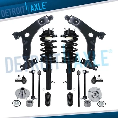 Front Lower Control Arm Struts Wheel Hub Suspension Kit for 2006 2007 Ford Focus - Изображение 1 из 4