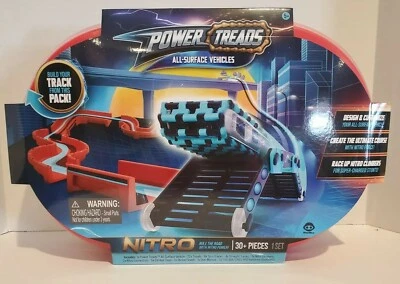 Power Treads All Surface Vehicles Nitro 30 Piece Build Track Set - Image 1 of 2